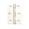 Steel Butt Hinge - 76mm - Stainless Steel - Pack of 2 - Hardware by Williams