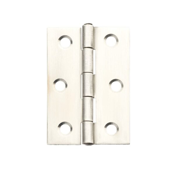 Steel Butt Hinge - 76mm - Stainless Steel - Pack of 2 - Hardware by Williams