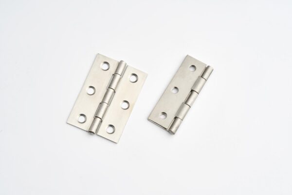 Steel Butt Hinge - 76mm - Stainless Steel - Pack of 2 - Hardware by Williams