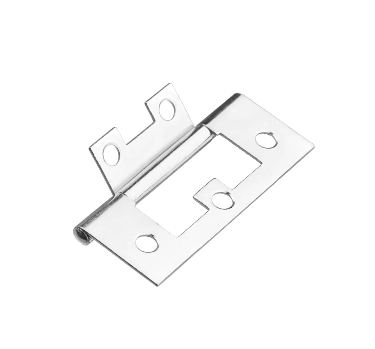 Steel Flush Hinge - 63mm - Zinc Plated - Pair - Hardware Solutions