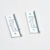 Steel Flush Hinge - 63mm - Zinc Plated - Pair - Hardware Solutions