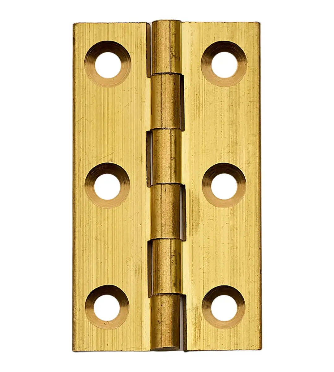 Solid Drawn Brass Butt Hinge - 64x35mm - Self Colour - Pair - Hardware by Williams