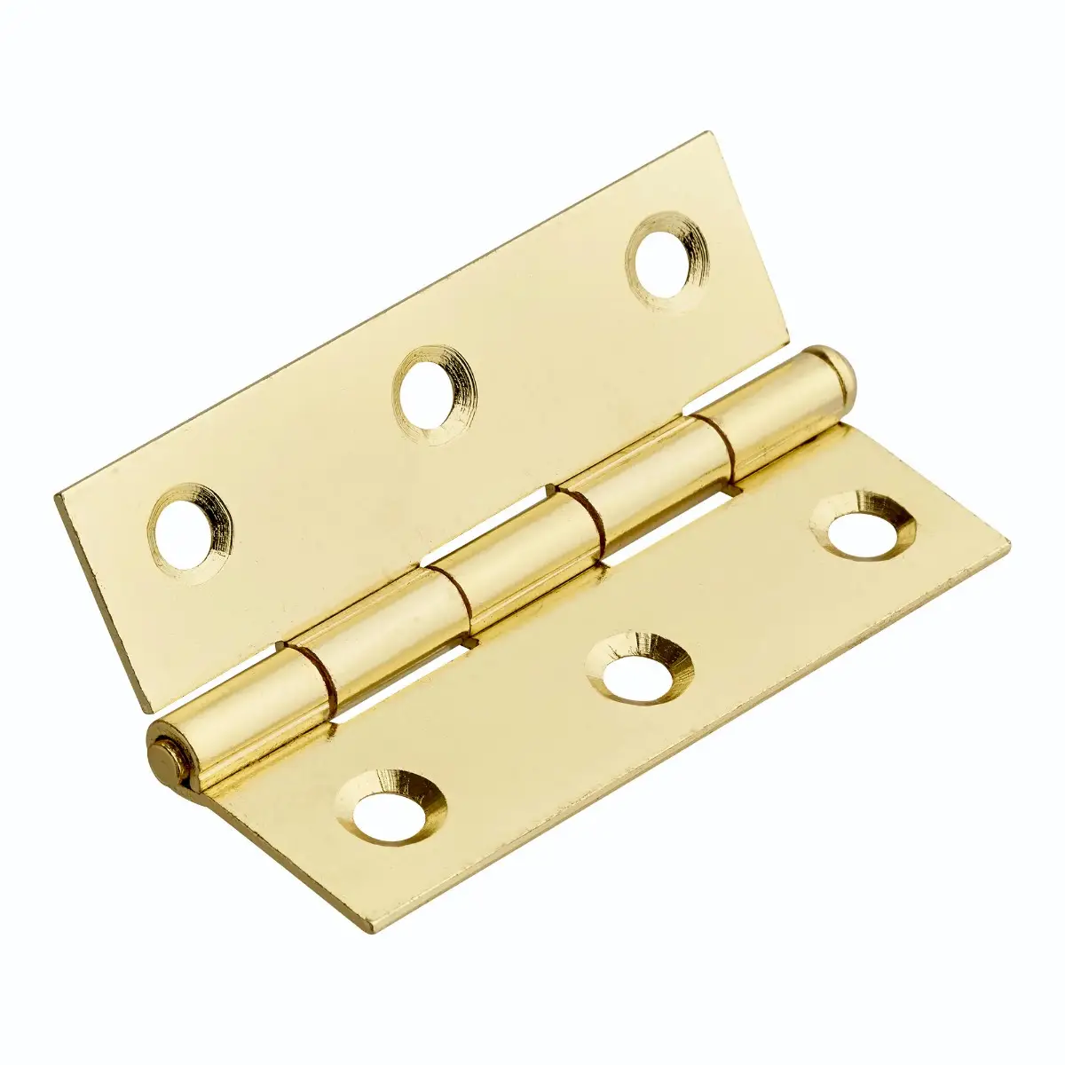 Loose Pin Butt Hinge - 76x50mm - Brass Plated - Pair - Hardware by Williams