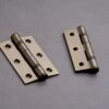 Ball Bearing Hinge - 76mm - Antique Brass - Pair - Hardware by Williams