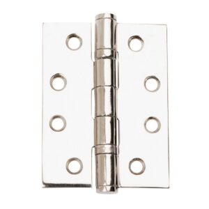 Ball Bearing Hinge - 102mm - Polished - Pair - Hardware by Williams