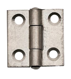 Fixed Pin Butt Hinge - 25x24mm - Self Colour - Pair - Hardware by Williams