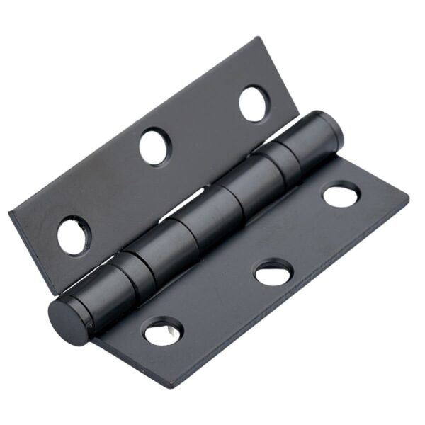 Ball Bearing Hinge - 76mm - Matte Black - Pair - Hardware by Williams