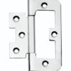 Flush Hinge - 76x35mm - Chrome Plated - Pair - Hardware Solutions