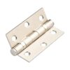 Ball Bearing Hinge - 76mm - Satin Nickel - Pair - Hardware by Williams