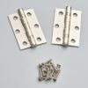 Ball Bearing Hinge - 76mm - Satin Nickel - Pair - Hardware by Williams