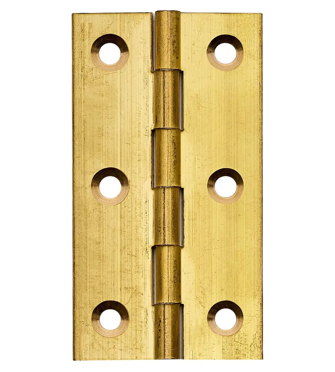 Solid Drawn Brass Butt Hinge - 76x41mm - Self Colour - Pair - Hardware by Williams