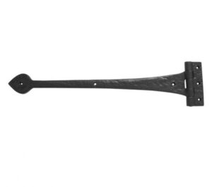 Arrow Head Working Hinges (430mm), Black Antique (sold in pairs)