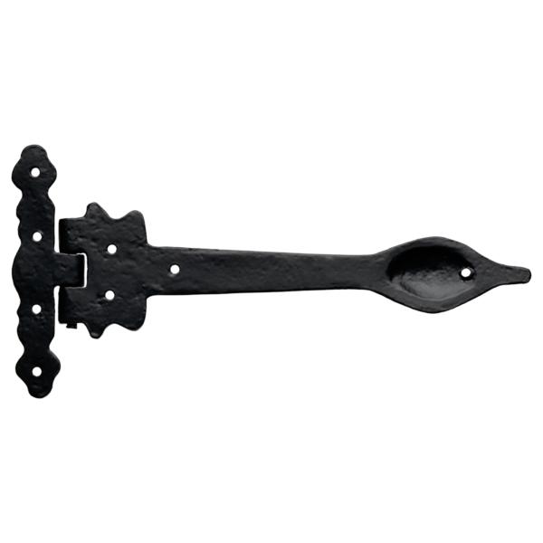 Iron Spear THinge - Antique Black - 230mm - Pair -Hardware by Williams