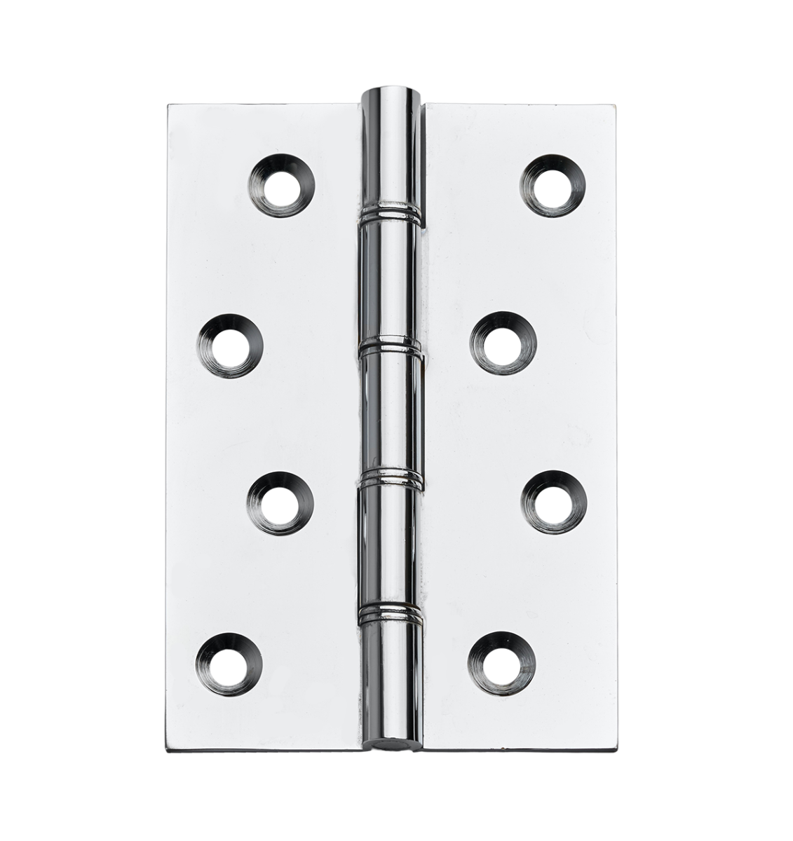 Steel Double Washered ButtHinge - 100mm - Polished Chrome - Pair -Hardware by Williams