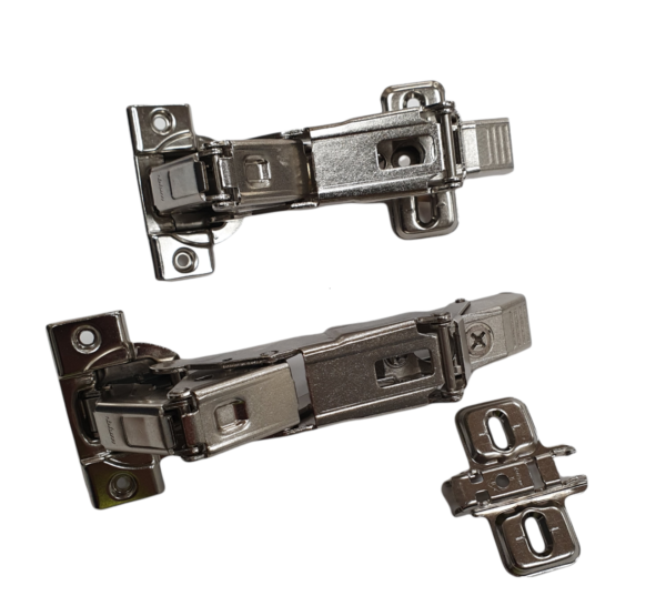 Blum Steel Clip-On Concealed Overlay Sprung Hinges 155 Degree (Pair)