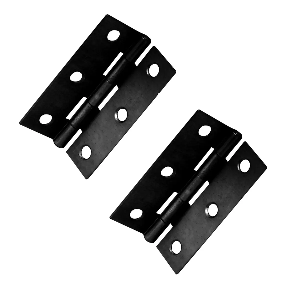 Steel Butt Hinge - 75mm - Matte Black - Pair - Hardware by Williams