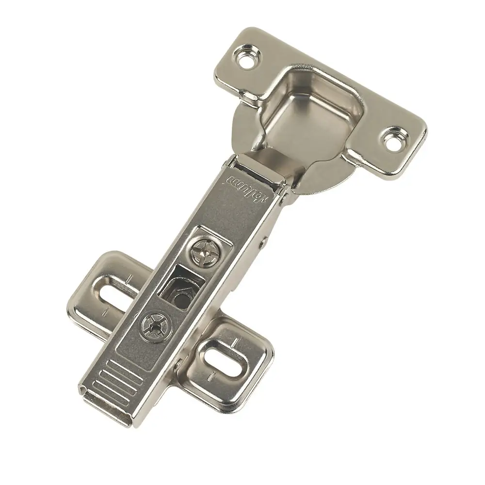 Blum Steel Clip-On Concealed Overlay Sprung Hinges - 110 Degree - Pair