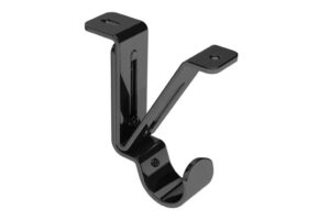 Curtain Bracket 28mm Top Fix Bracket Graphite