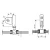 Adjustable Glass Connector for OCF-316 , SSS